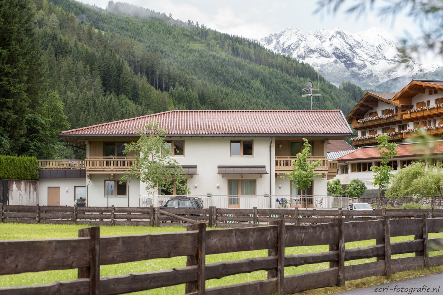 Außenansicht Appartements Am Bach